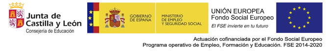 Fondo Social Europeo, Consejería de Educación de la Junta de Castilla y León